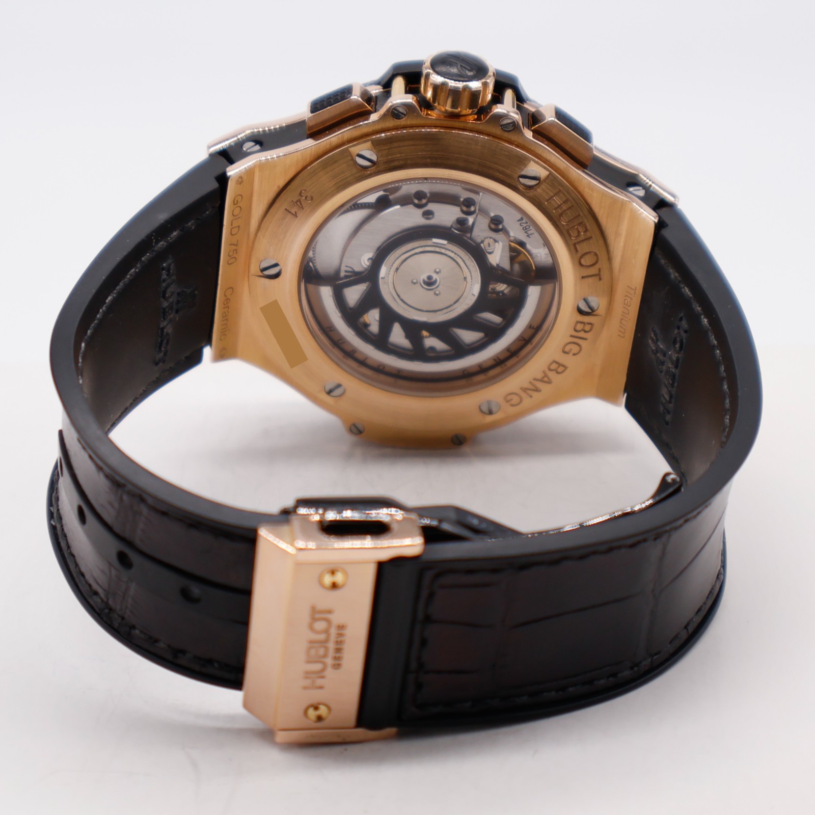 Hublot Big Bang 41 mm 18k Rose Gold Carbon 341.PB.131.RX Automatic