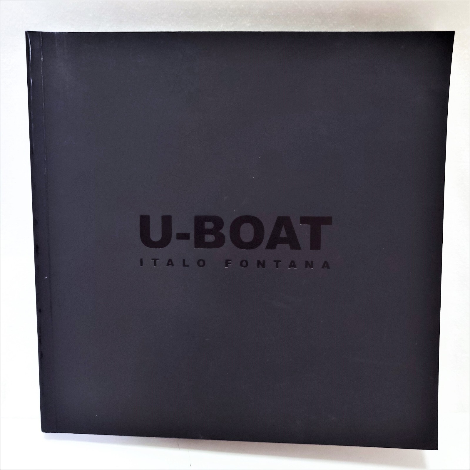 2009*2010 U-BOAT ITALO FONTANA WATCH STRAP COLLECTION CATALOG BOOKLET BOOK