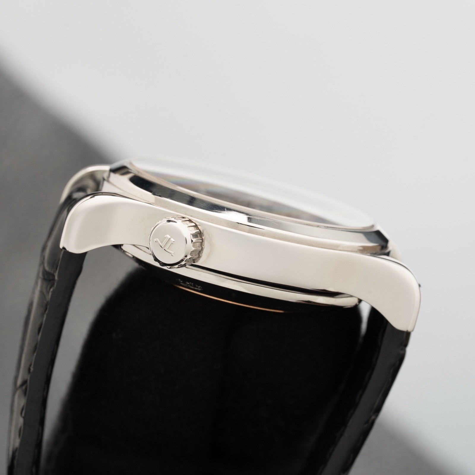 Jaeger-LeCoultre Master Compressor Memovox Alarm Steel Black 41.5mm 146.8.97/1