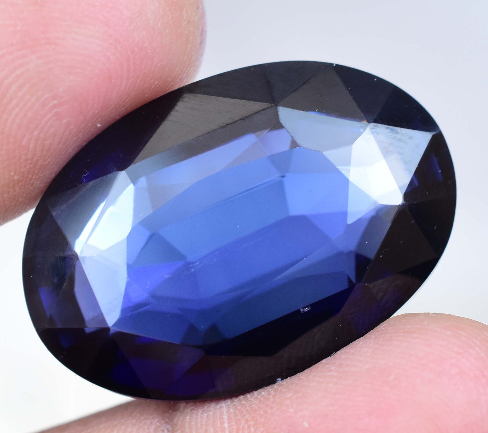 67.60 Ct Natural Kashmiri Blue Sapphire Stunning Certified Oval Cut Gemstone