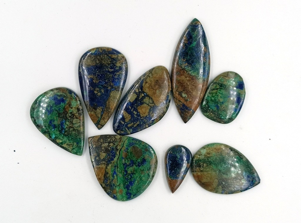 Fancy Shattuckite Cabochon Gemstone For Making Jewelry Wholesale Lot 71334
