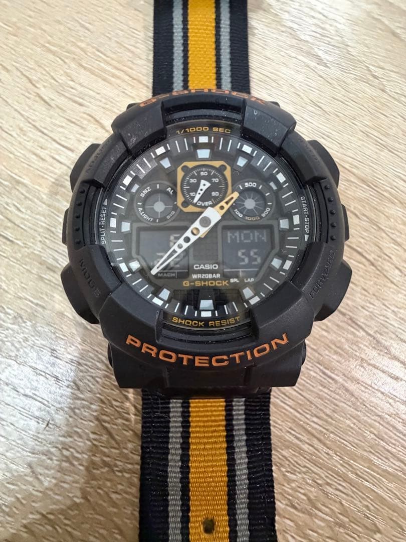 Casio G-Shock Protection GA-100MC Watch, Working Condition