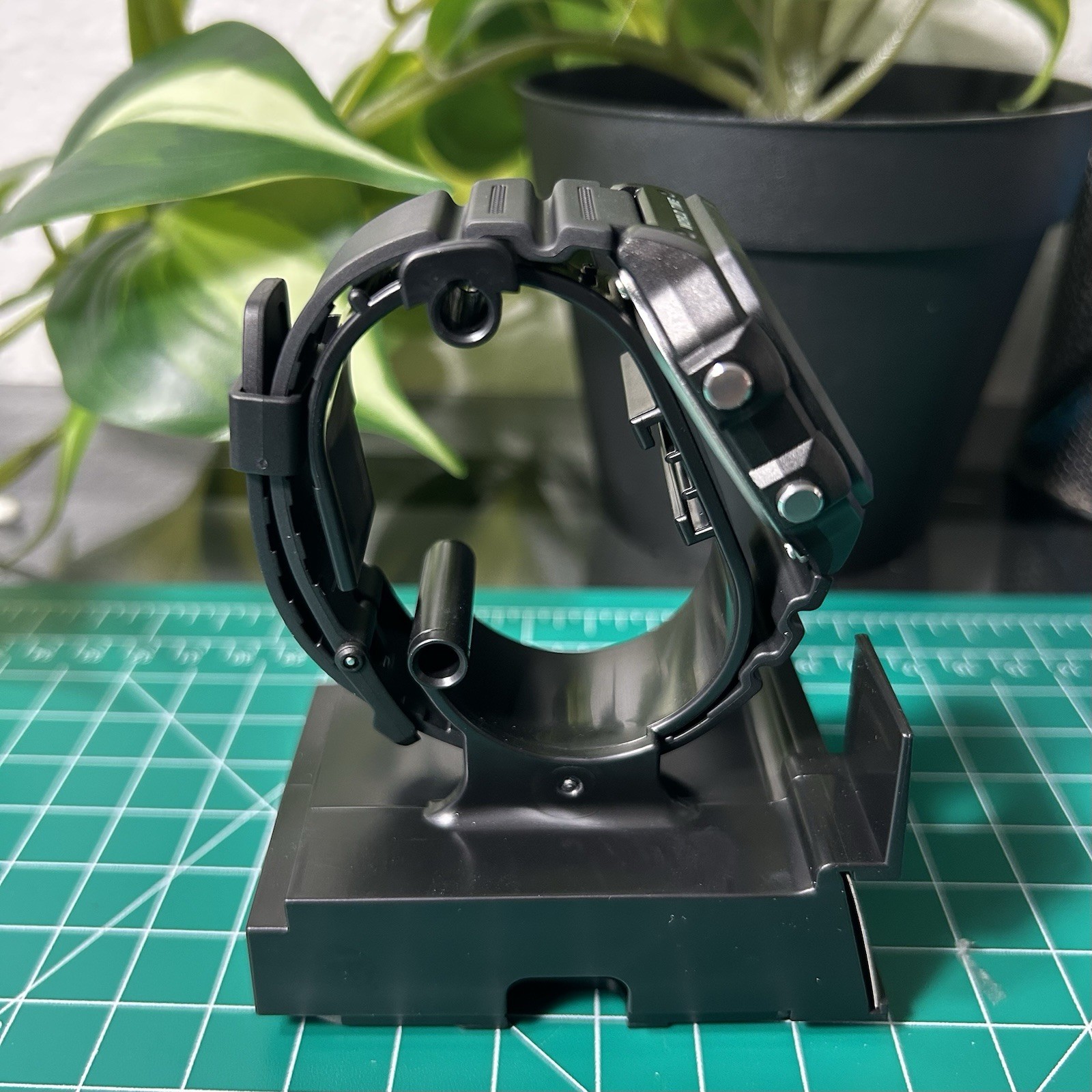 Custom Casio AE1200WH Watch | Negative Display Earth Mod