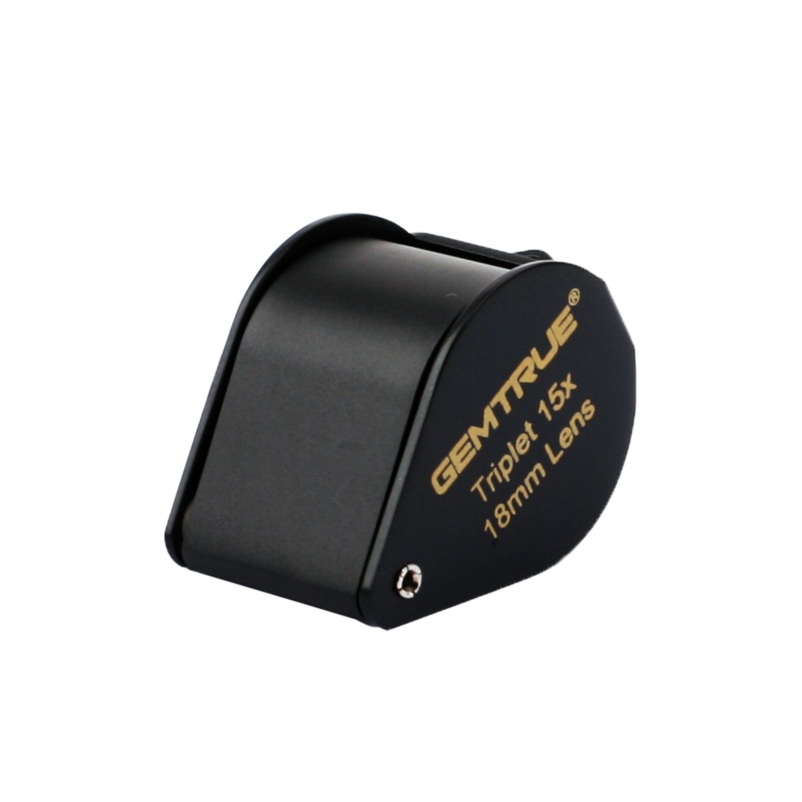 GemTrue 15x 18mm Triplet Diamond Loupe – High Power Gemstone Magnifier