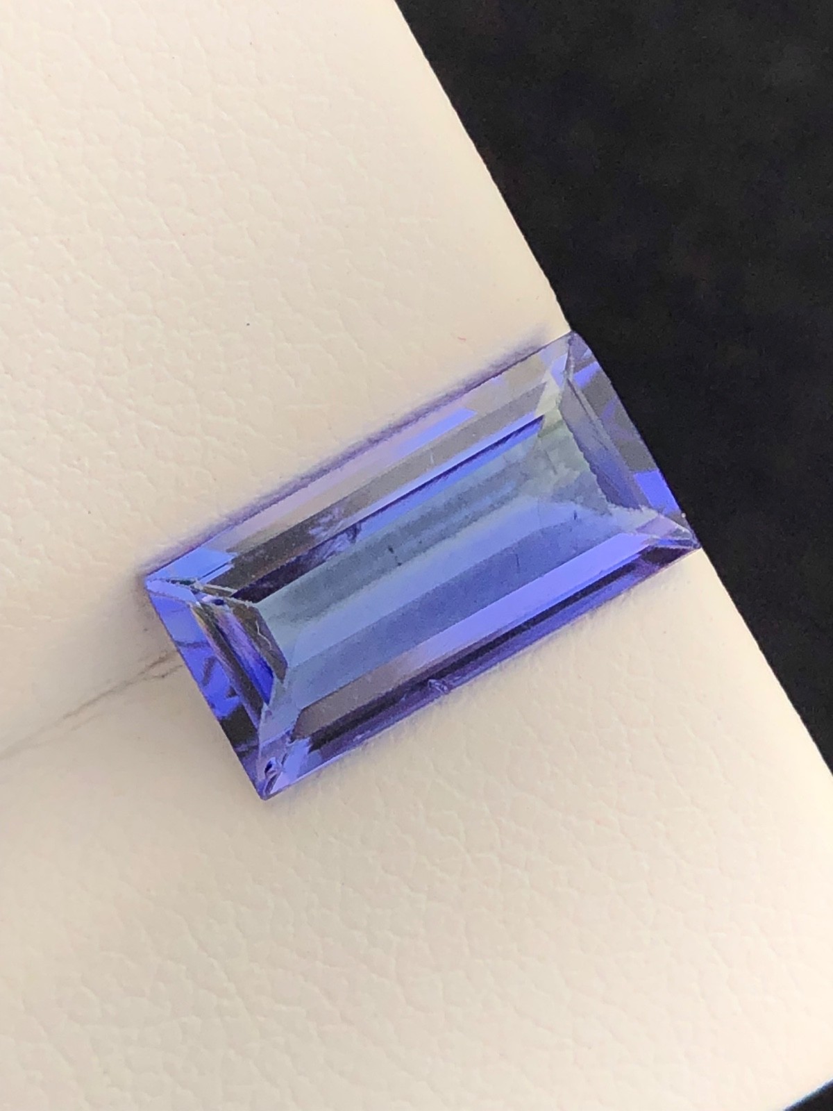 2.80 CT Blue Green Color Tanzanite Bagguette, 12×6 MM Loose Faceted Gemstone
