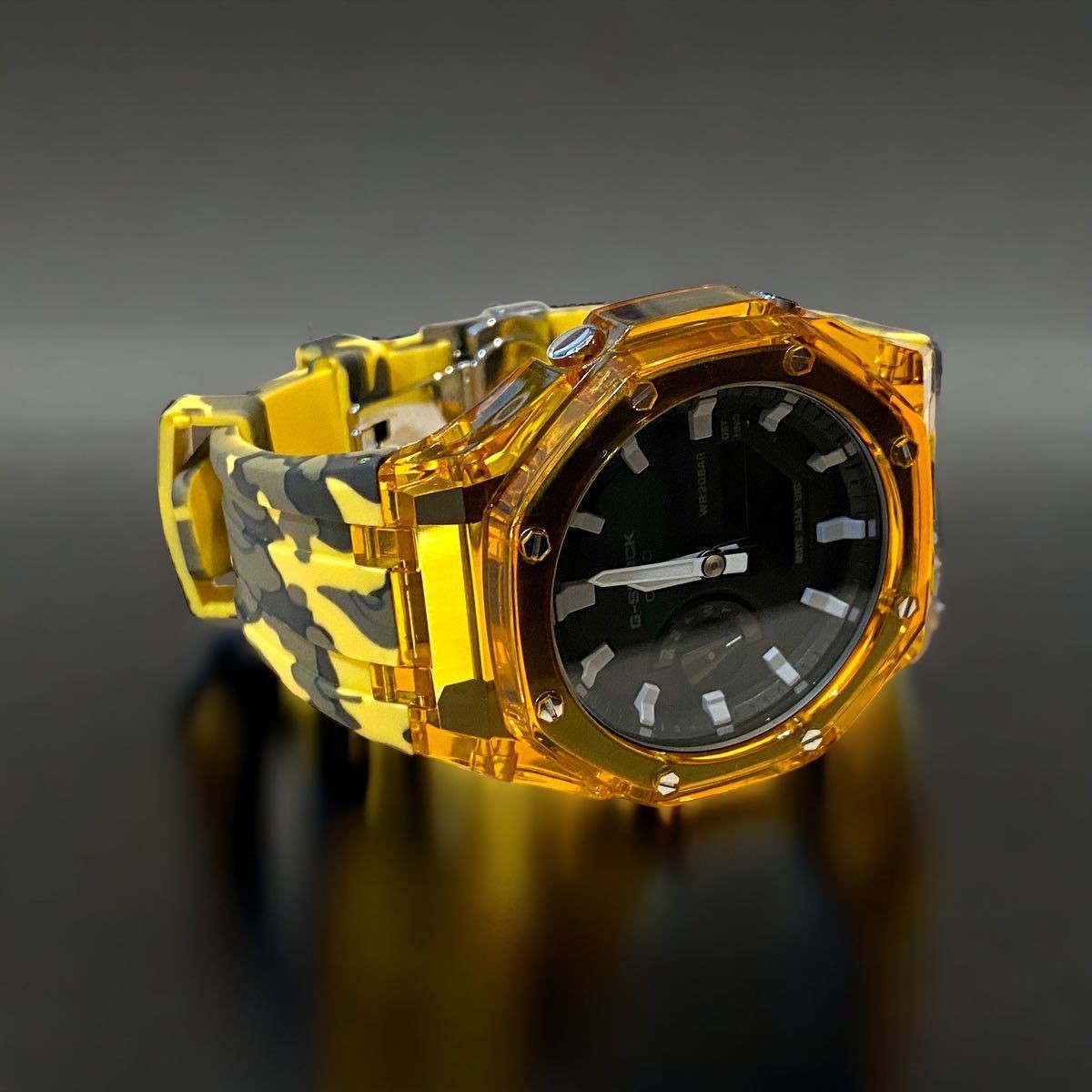 With Main Unit G-Shock GA 2100 Bezel Rubber Set Casioque Custom G-Shock Hard Res