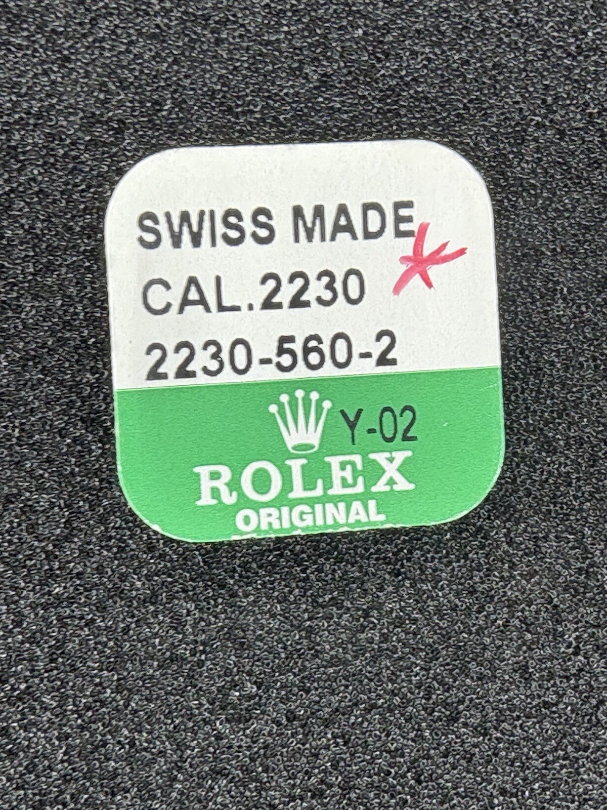 Genuine Rolex Caliber 2230 Oscillating Weight Spring Clip 560-2 Sealed