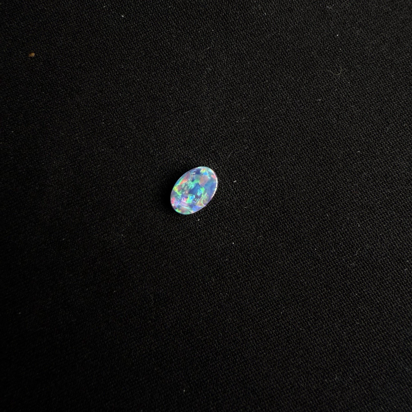 1.16ct Gem Grade Australian Opal Doublet – Rainbow Fire | Intense Play-of-Color