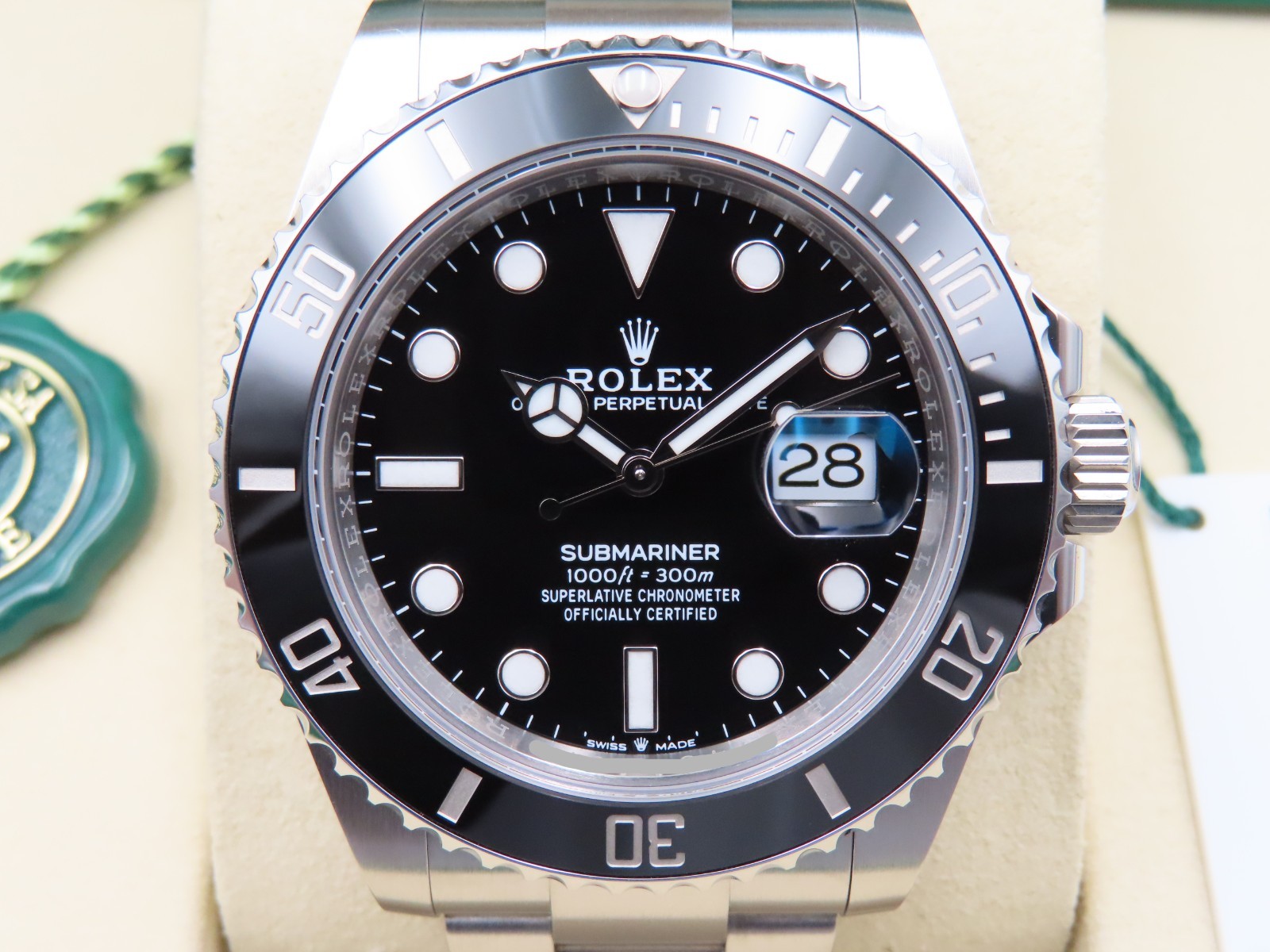 Rolex Submariner Date 126610LN Men’s 41mm Wristwatch Pre-Owned Box Papers 2025
