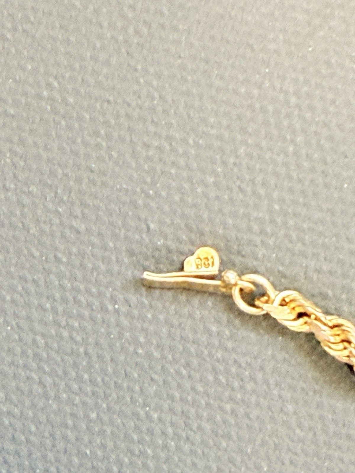 14k RCI Yellow Gold Chain Necklace Solid 24 Gram 30 Inch Barrel Clasp