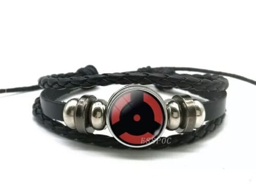 Naruto Anime Sharingan Bracelet Pick One Sasuke Kakashi Madara Obito Mangekyou