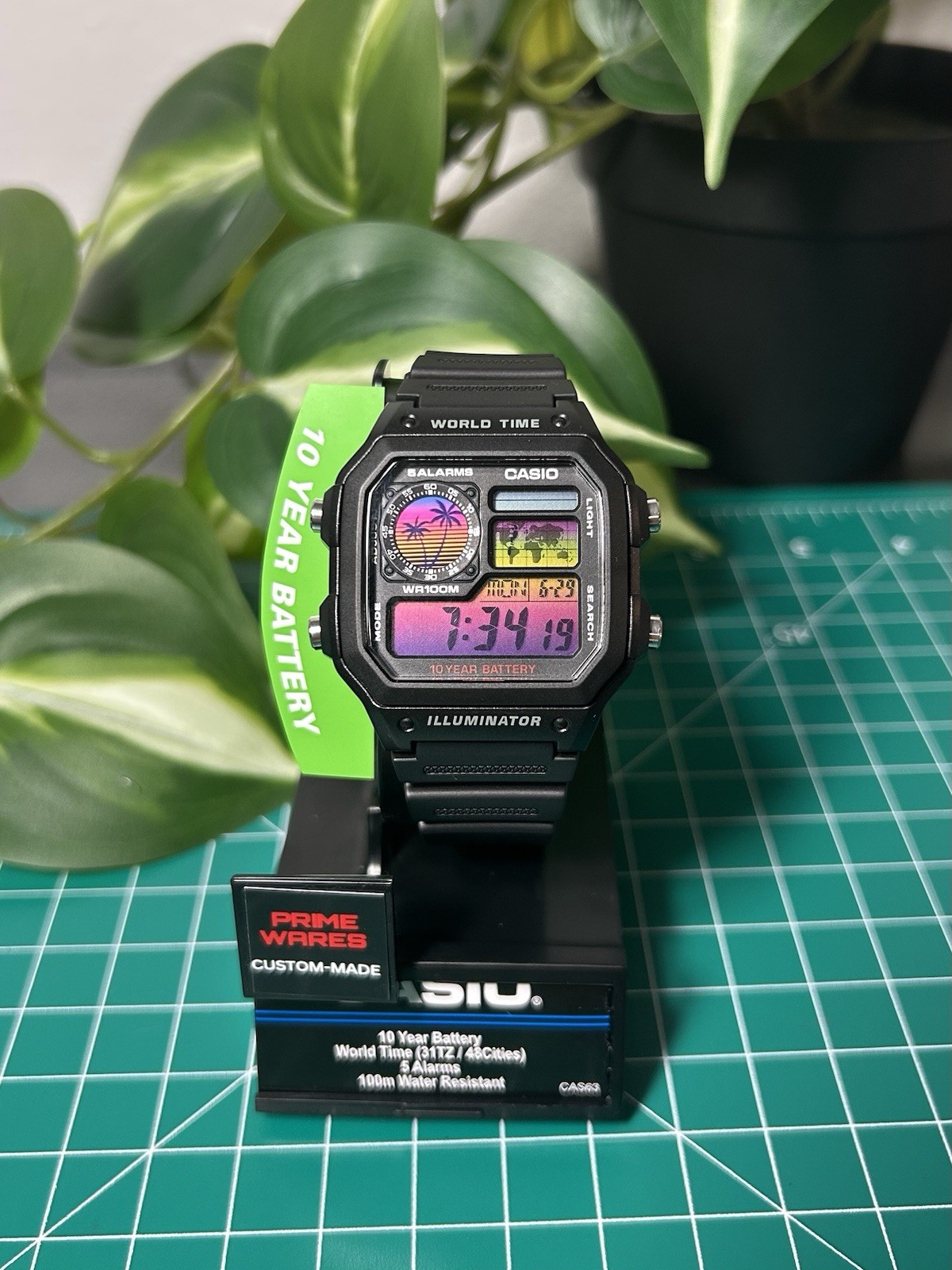 Custom Casio AE1200 Royale Watch | Vaporwave Mod