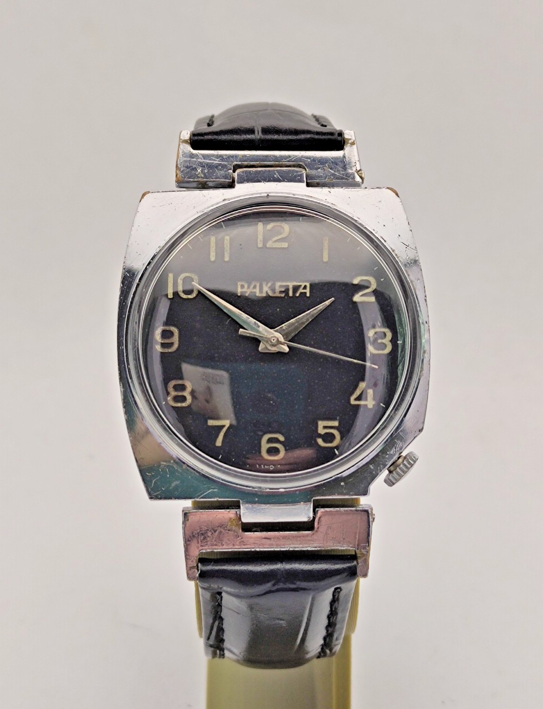 Raketa 2609 Canister Soviet Vintage Mechanical Wristwatch USSR Serviced Watch