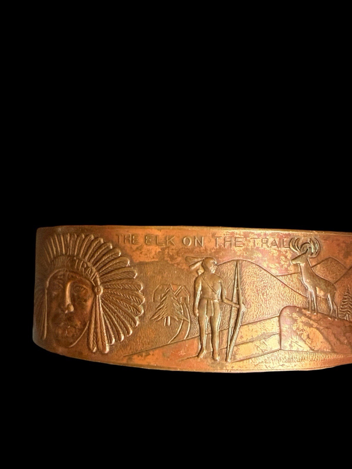 5 Vintage Southwest Copper Cuffs