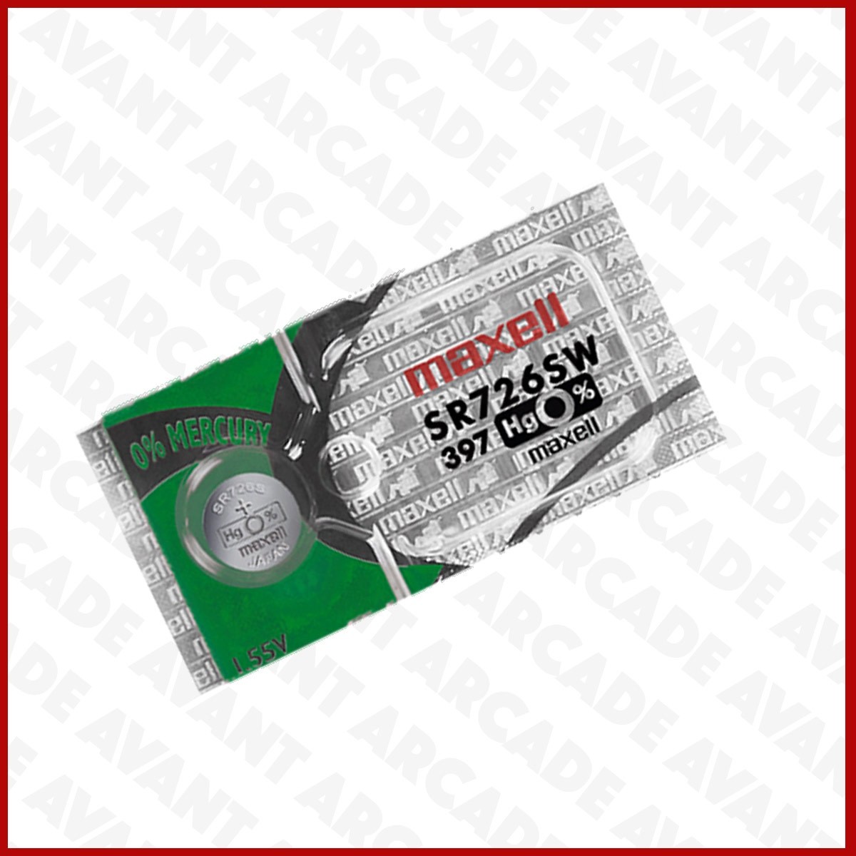 397 Maxell SR726SW Silver Oxide Watch Battery 1 xBatteries FAST SHIP