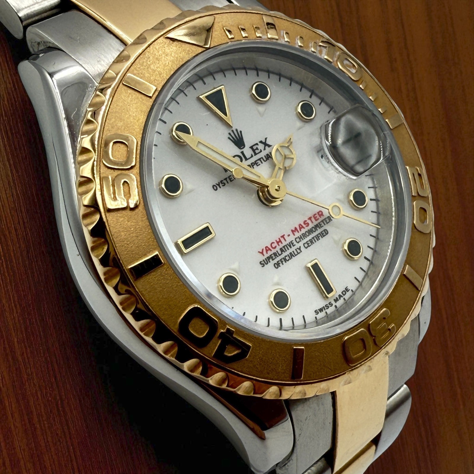 2003 Rolex Yacht Master 29mm–Ref # 169623–Two-Tone Steel & 18k Gold–Complete Set