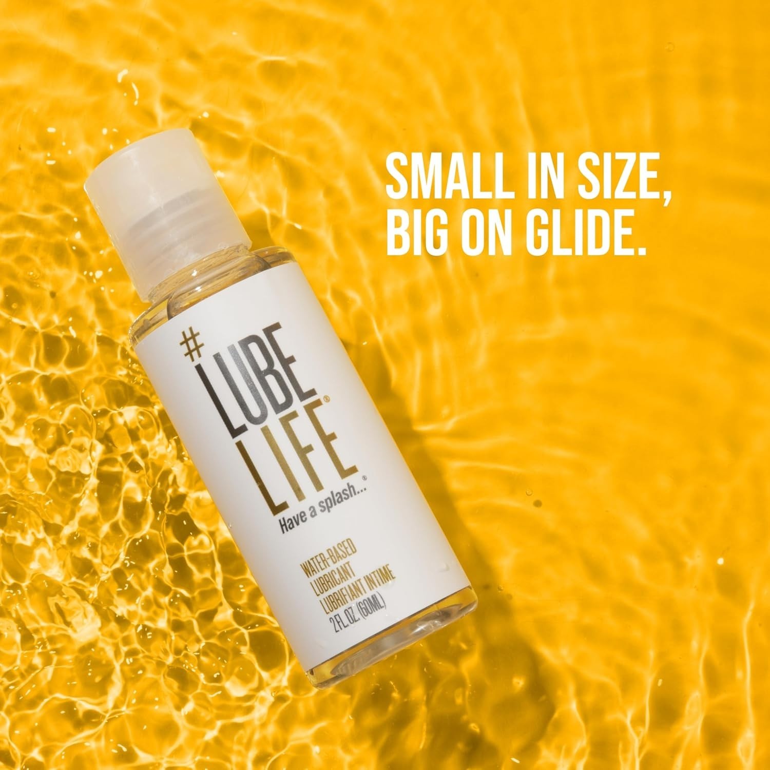 LubeLife Water-Based Lube – Personal Lubricant for Men, Women & Couples, Travel