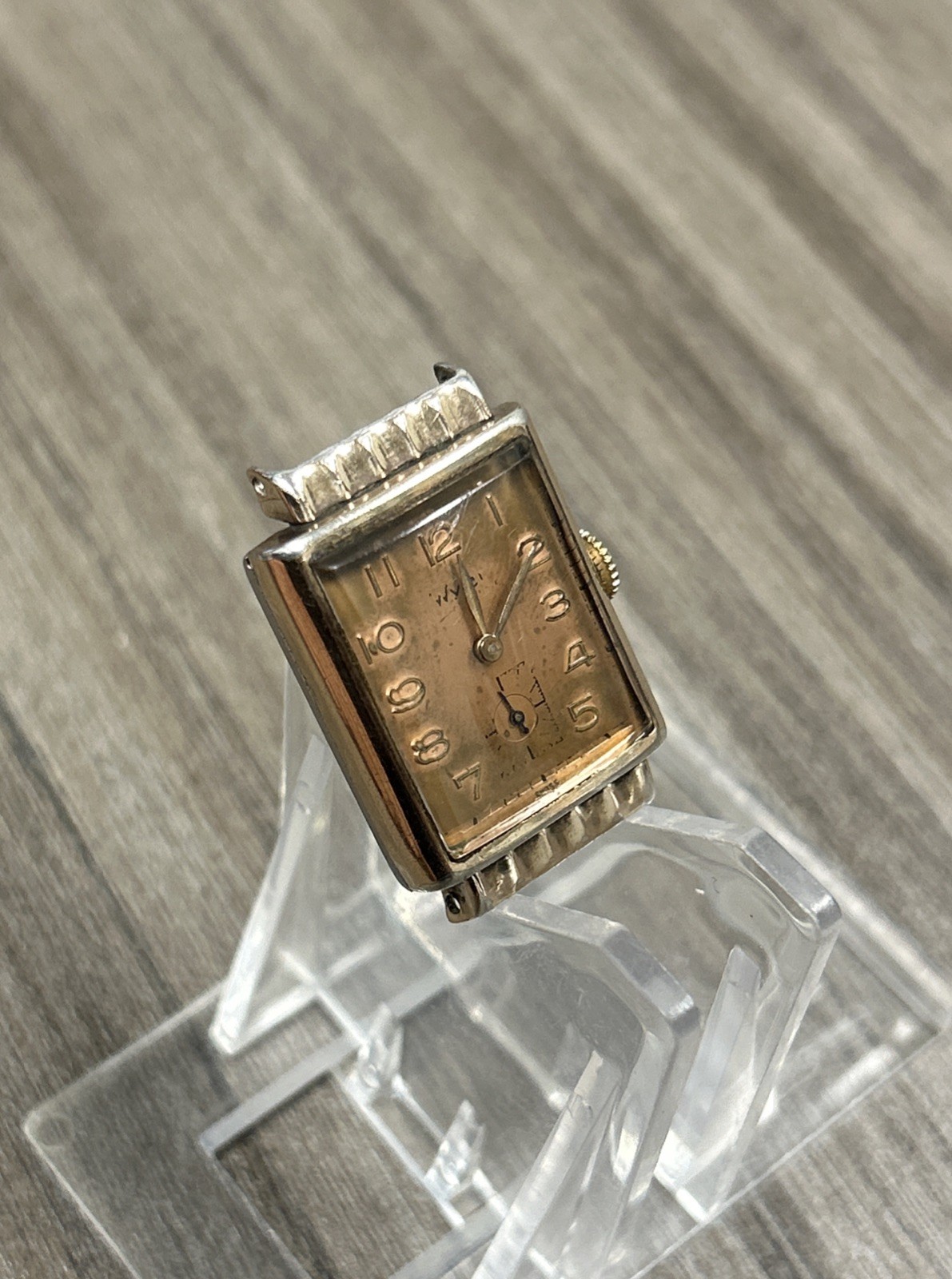 Vintage 1940’s Wyler Watch Agency 17 Jewels Swiss WOB