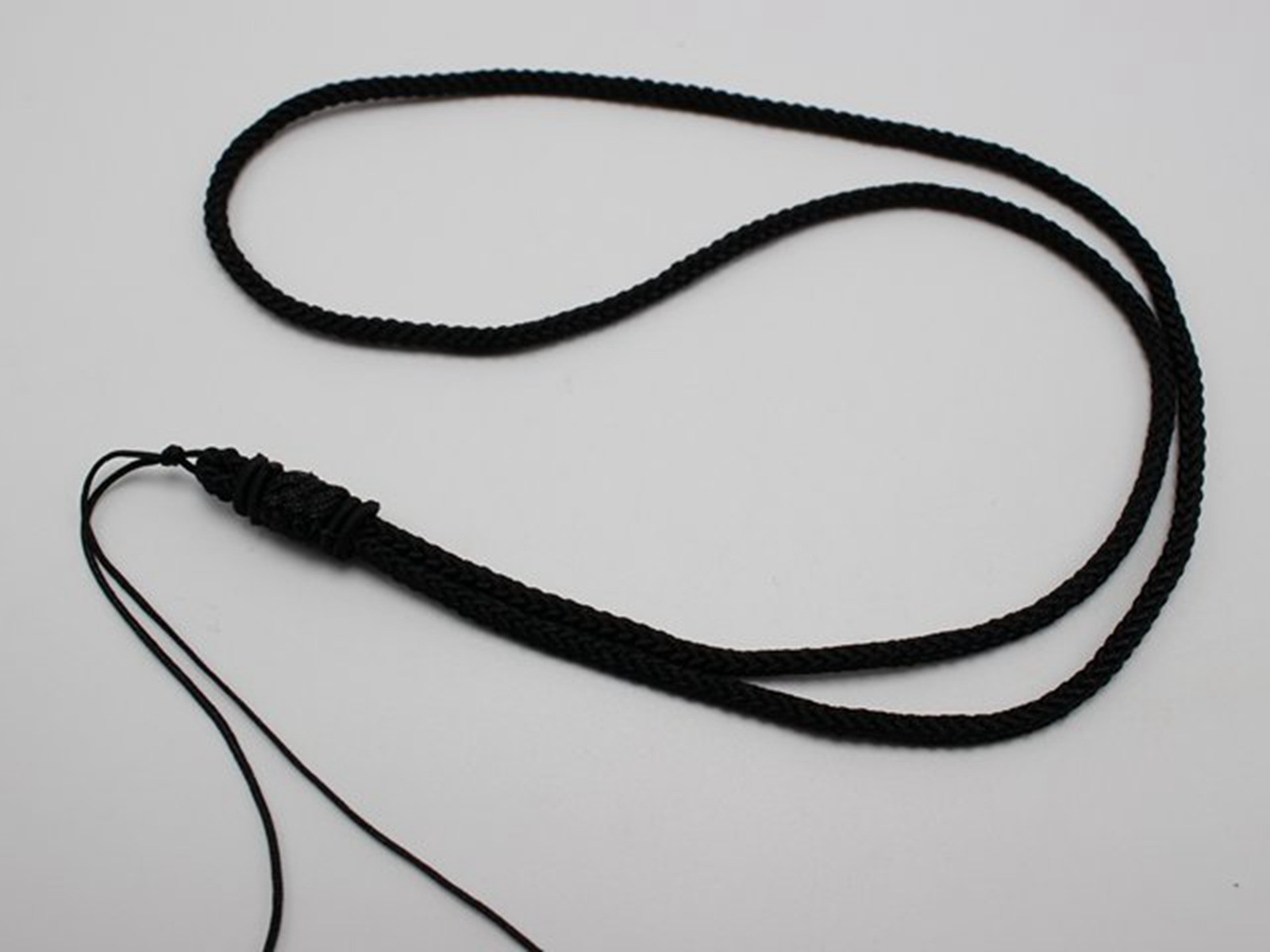 10 Black Chinese Thread Knotted Silk Love Rope String Necklace for Jade pendant