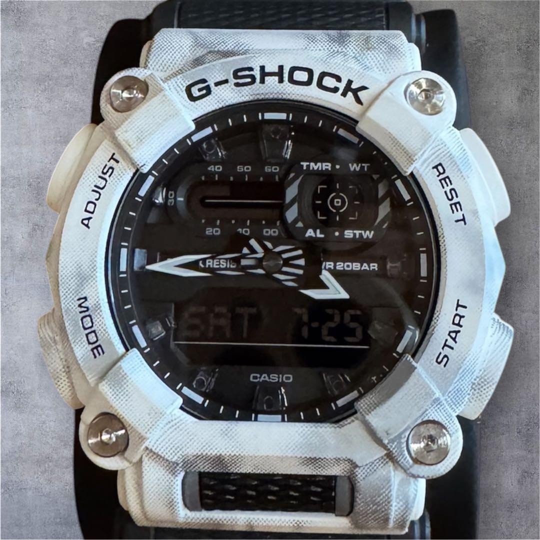 Casio G-Shock GA-900GC Quartz Analog & Digital Wristwatch