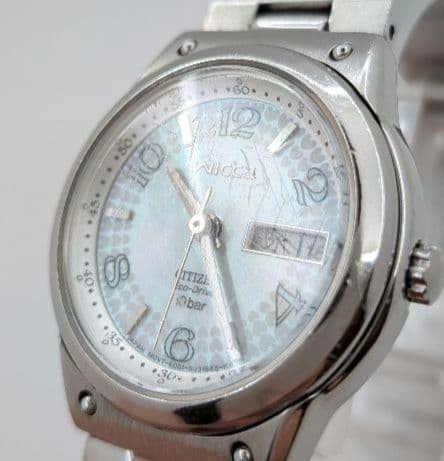 Citizen Wicca Eco-Drive Solar Analog Wristwatch wrist 14cm/5.5in