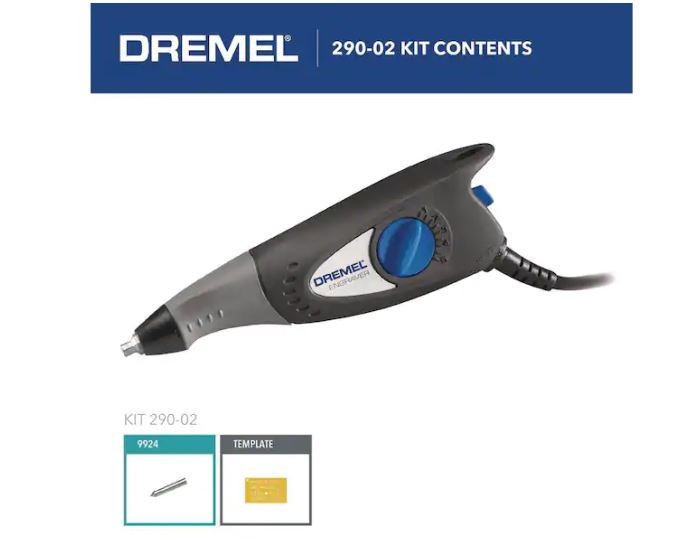 Dremel Electric Engraver Engraving Tool Kit Metal Plastic Wood Glass Carve Tool