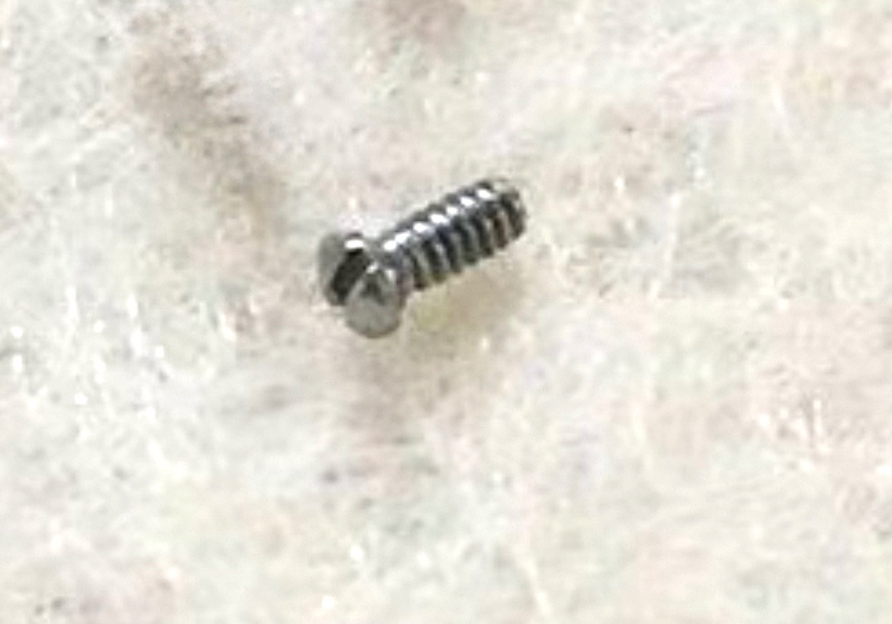 1PC Stainless Steel Rear Watch Case Screw for Chopard CP-24/0855/0824/1070 Watch