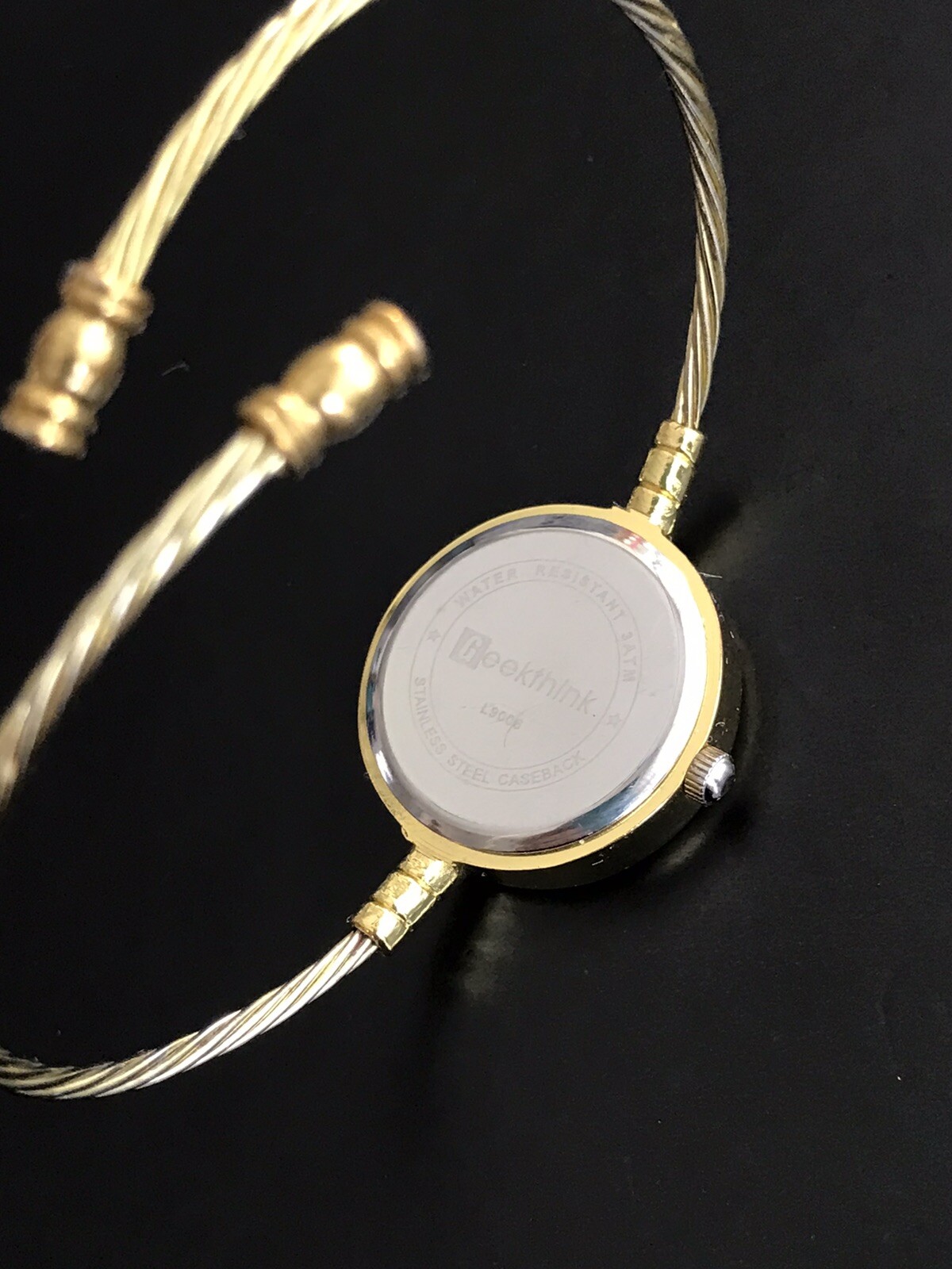 GEEKTHINK Women Quartz Bohemian Bracelet Bangle Cocktail Watch Running