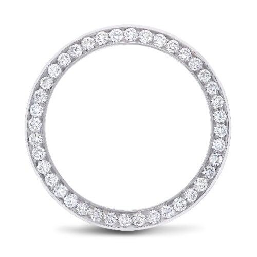 Men’s 3CT Bead Set Moissanite Bezel Compatible with Rolex 36MM DATEJUST
