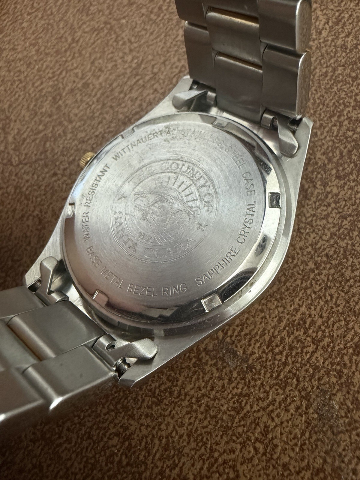 WITTNAUER 12C00 In Box Never Worn Watch Mens Wristwatch