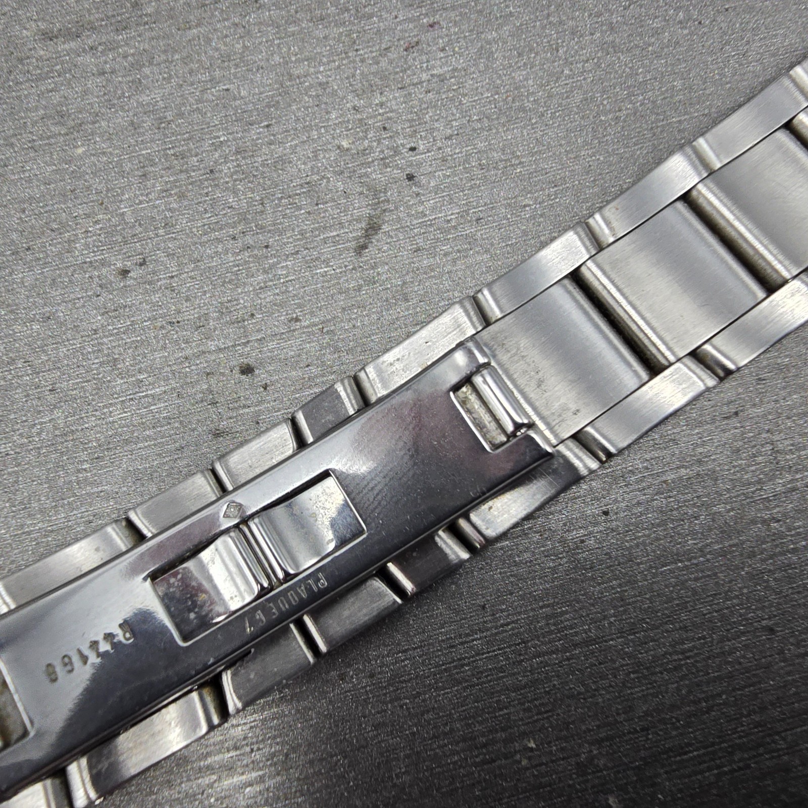Movado Museum Bracelet 18mm Two Tone Stainless Steel Butterfly Clasp 85-G1-885