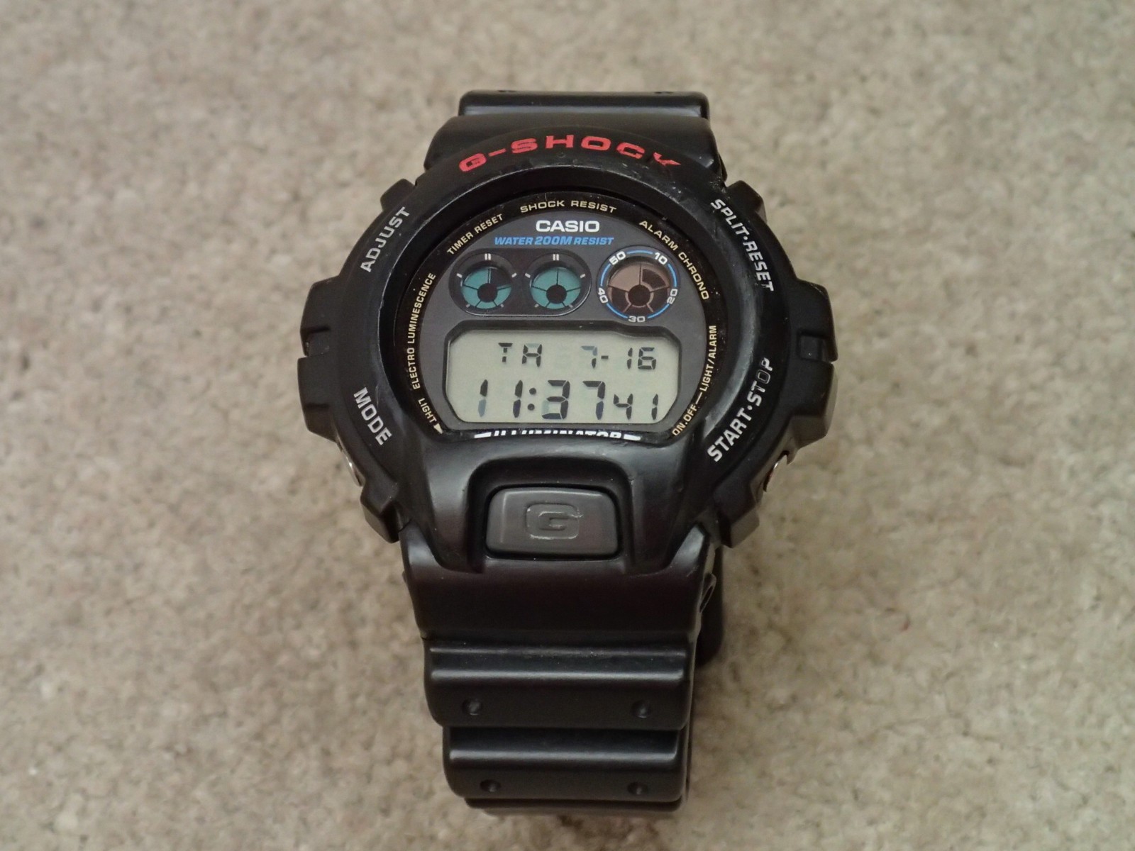 Casio DW-6900 G-Shock 3230 Watch Works but Has Issue