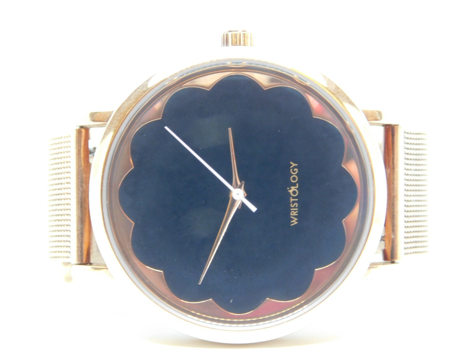Wristology Olivia Collection Mesh Band Quartz Analog Women’s Watch New Battery