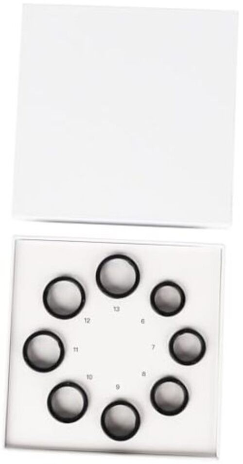 Smart Ring Sizing Kit – 8 Sizes (6-13) for Men & Women – Accurate Measurement