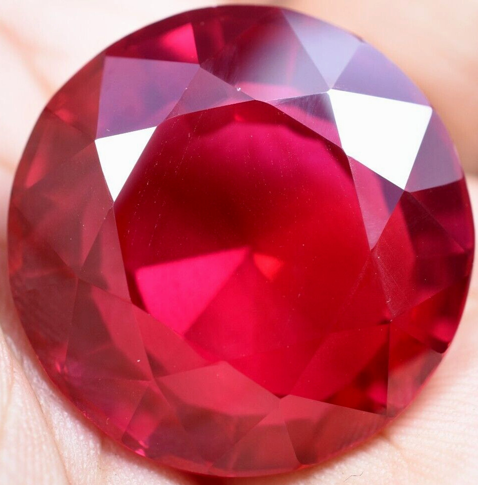 Natural 85.60 Ct Mogok Huge Pink Ruby Sparkling GGL Certified Loose Gemstone