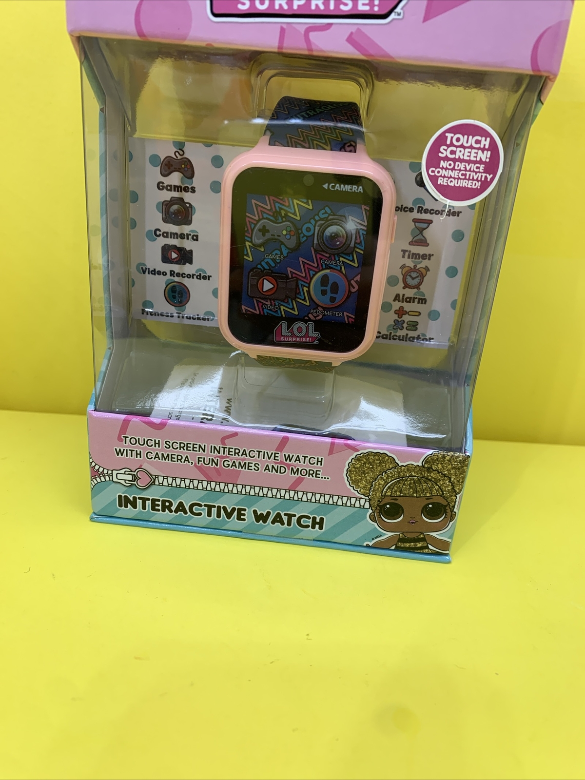 LOL Surprise OMG Blue Pink Interactive Kids Watch Games Camera Video TouchScreen