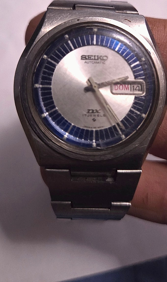 Vintage Seiko DX 6106-8629 Automatic Blue Dial – 1972 Japan Day/Date classic!!!@
