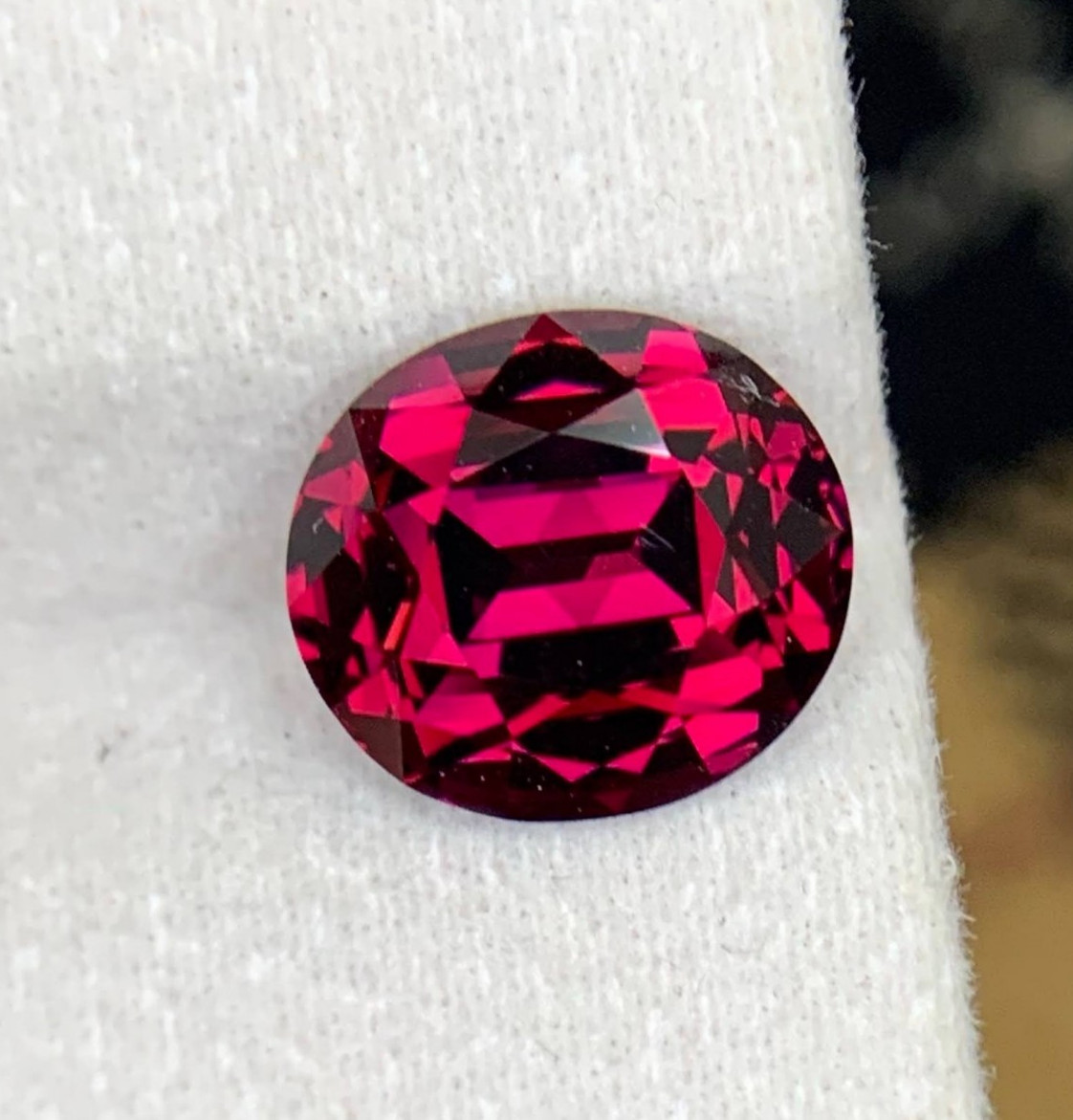 Natural Umbalite Garnet 6.65 Ct Tanzania Eye Clean Loose Pink Gemstone Untreate