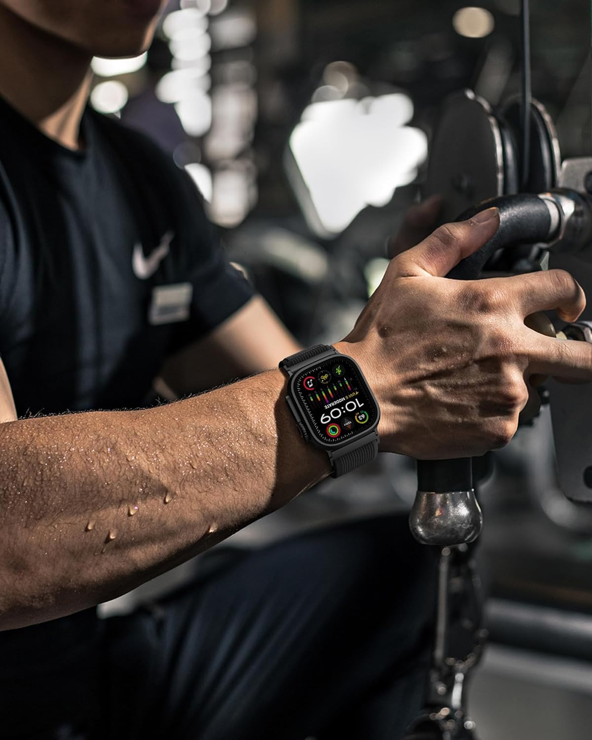 Trail Loop Nylon Sport Band Compatible with Apple Watch Ultra 3 2 Band for Men 4