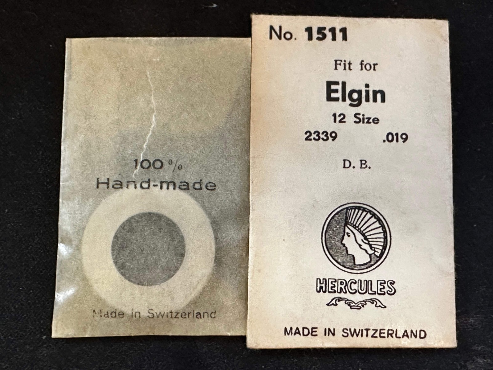 Hercules Mainspring #1511 for Elgin 12s No. 2339 – Steel