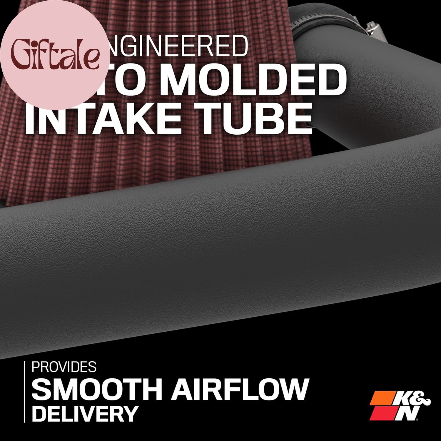 Cold Air Intake System: High-Flow Air-Filter, Increase Performance & Horsepower: