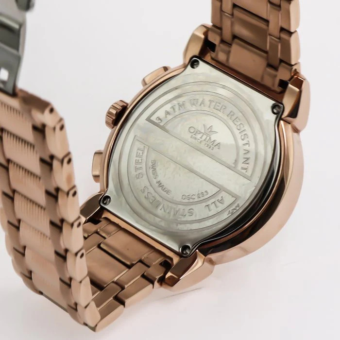 Optima – Swiss Made Chronograph – OSC233-RR-7 Quartz Chronograph 45.9 mm
