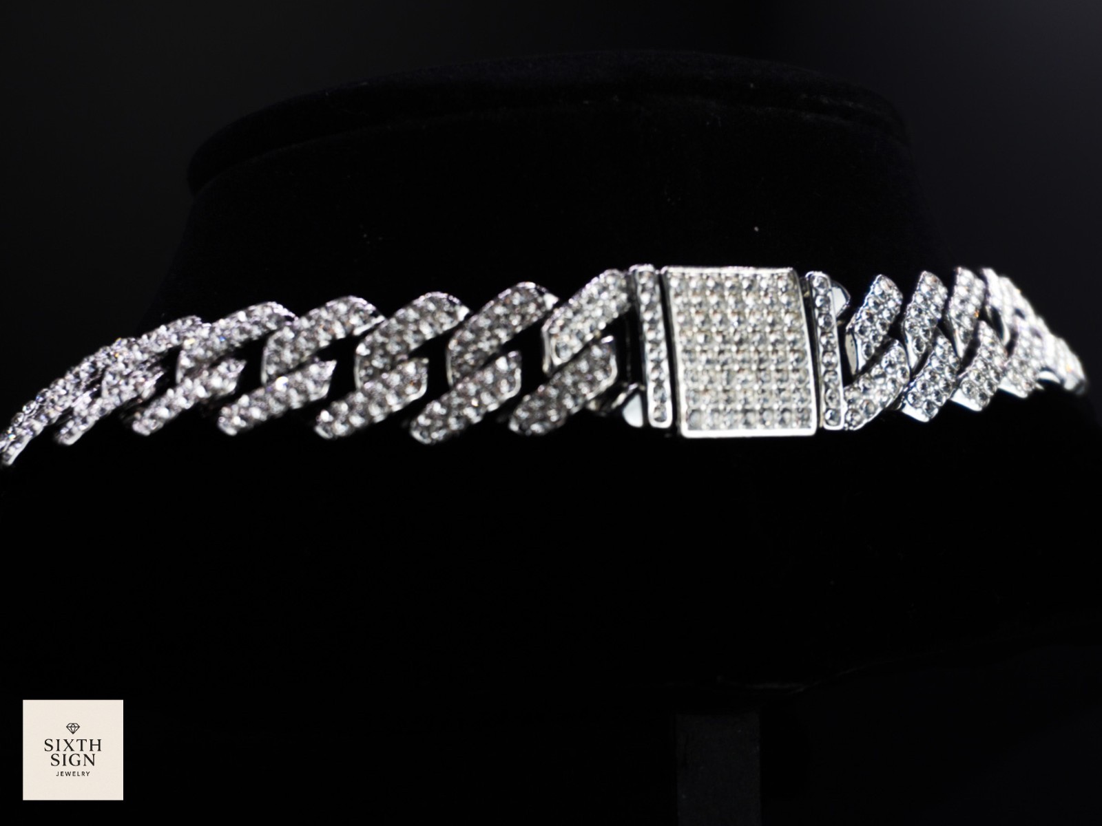 15MM VVS1 Moissanite Cuban Link Chain Iced Out GRA Certified Necklace 20” 22”