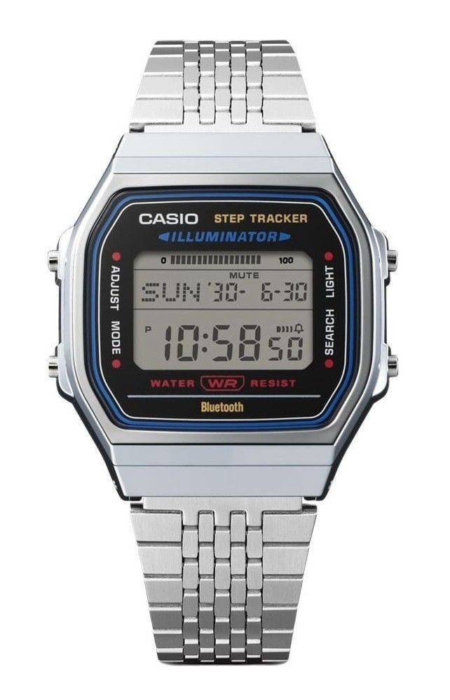 Casio Vintage Smartphone Link Stainless Steel Quartz ABL-100WE-1A Unisex Watch