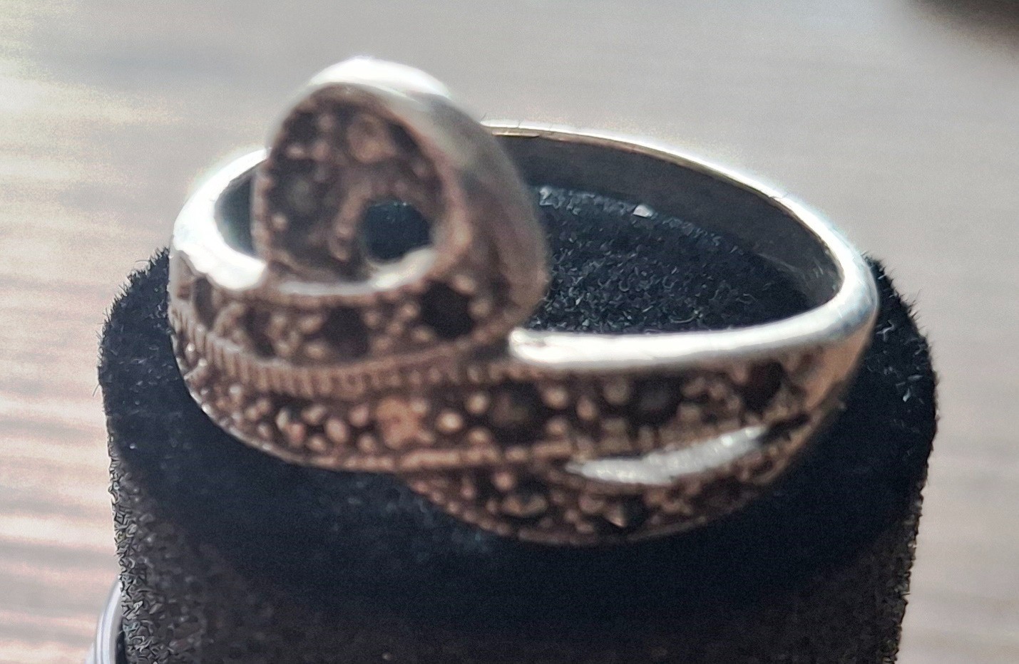 Vintage USSR RING IN STERLING SILVER 925 size 9(19)