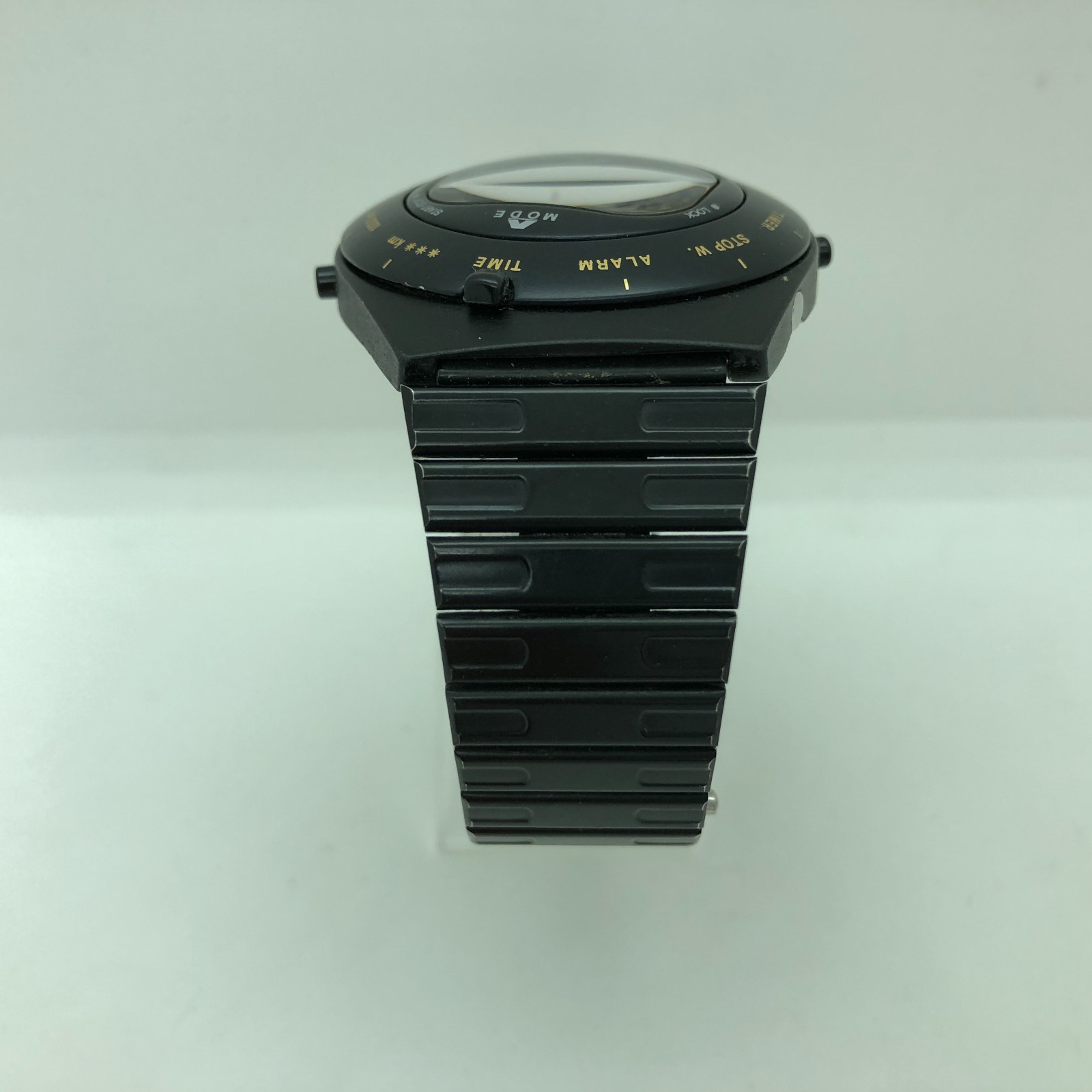 [w2359] SEIKO A828-4000 All original Giugiaro Battery replaced Quartz EX/PR