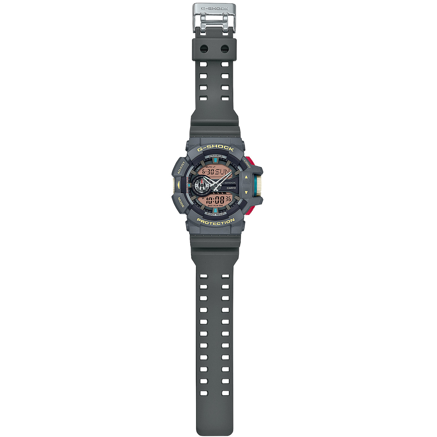 Casio G-Shock GA-400PC-8AJF Quartz Gray Dial 51.9mm Watch