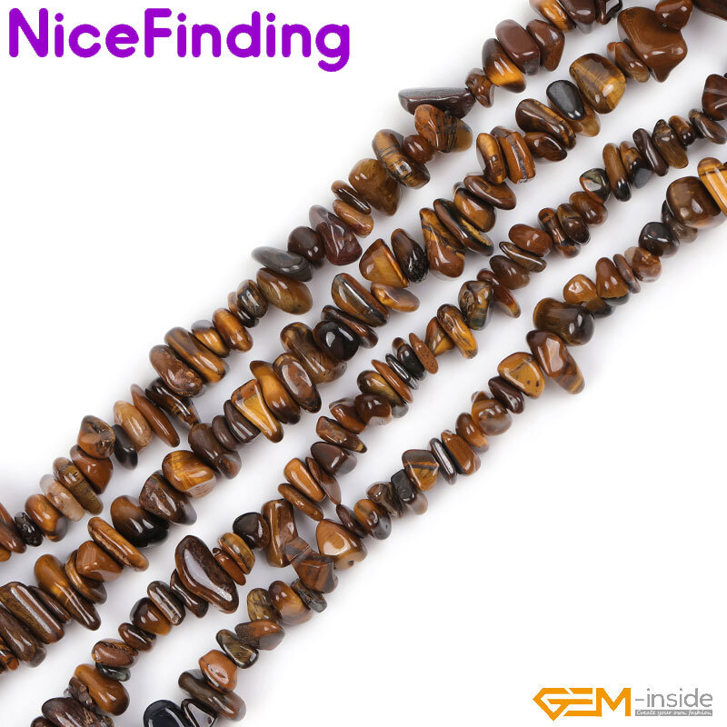 Natural Chips Assorted Gemstone Freeform Loose Beads Jewelry Making 34″/15” DIY