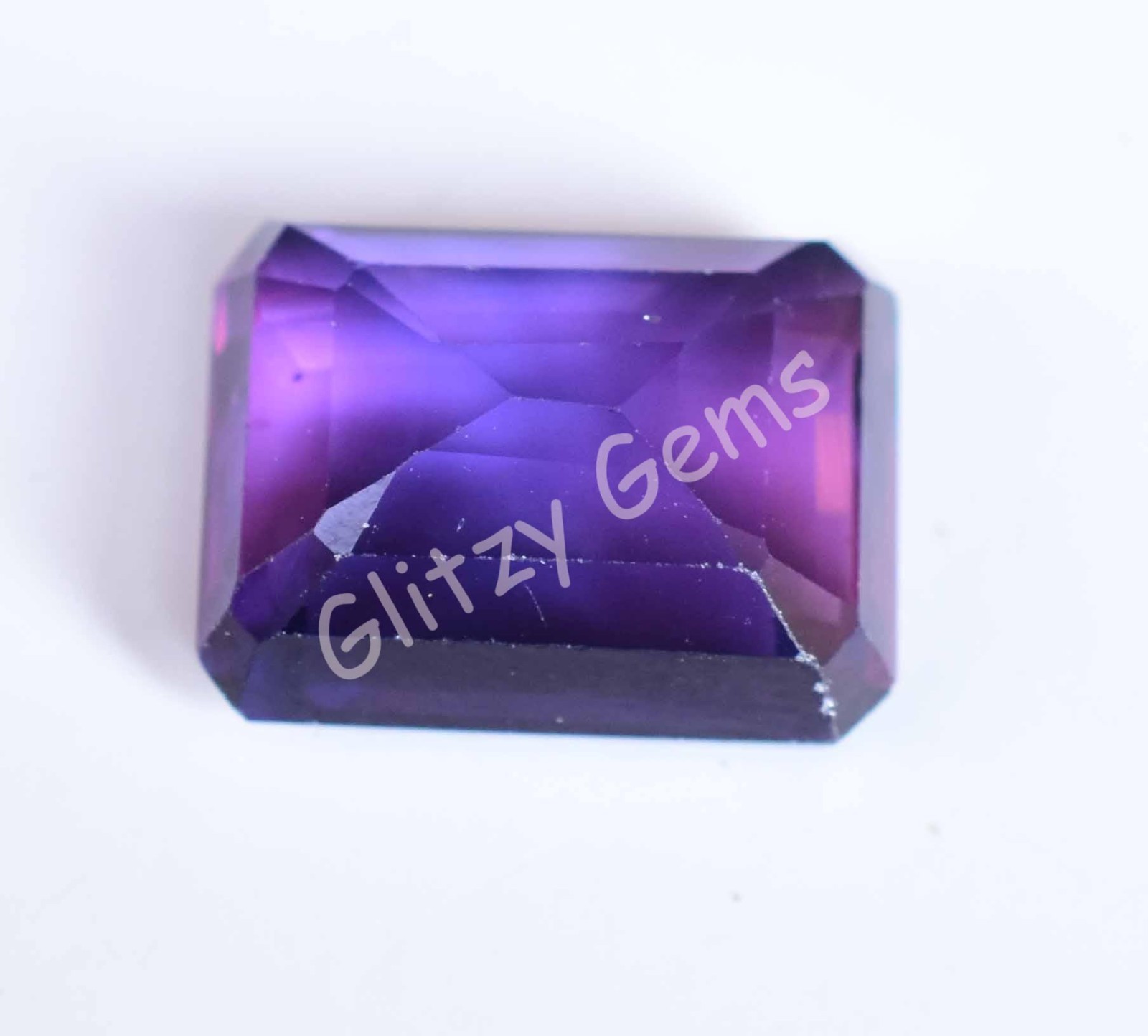 Natural Boysenberry Sapphire 14.70 Ct Emerald Certified Loose Gemstone