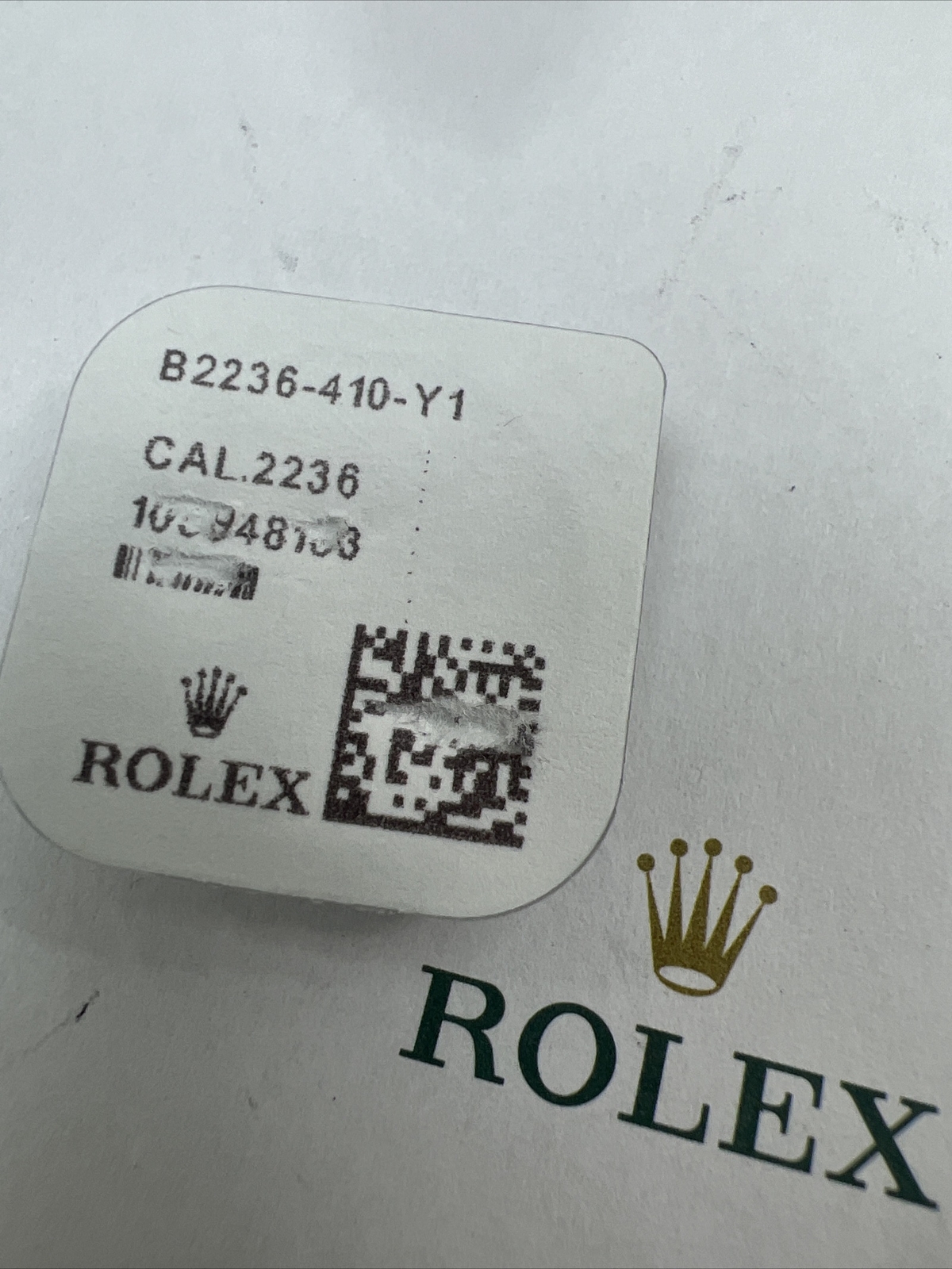 GENUINE Authentic Rolex 2236 410 Escape Wheel, New Sealed